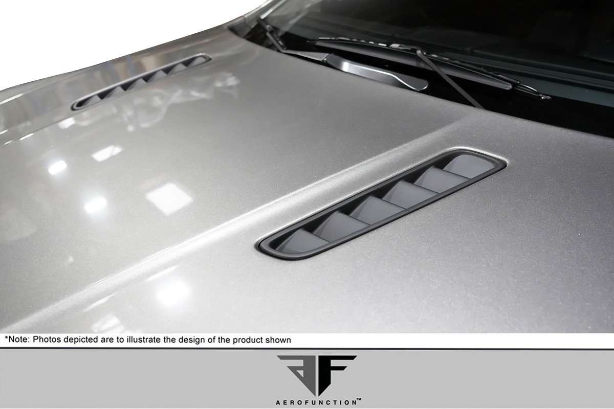 Unleash the Power: 2006 - 2017 Aston Martin Vantage V8 AF - 1 2 - Piece GFK Hood Vents