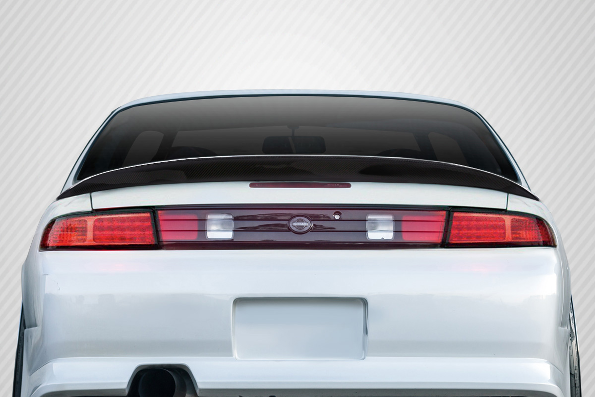 Get the Stunning 1995 - 1998 Nissan 240SX S14 Carbon Creations Supercool Wing Trunk Lid Spoiler Now!