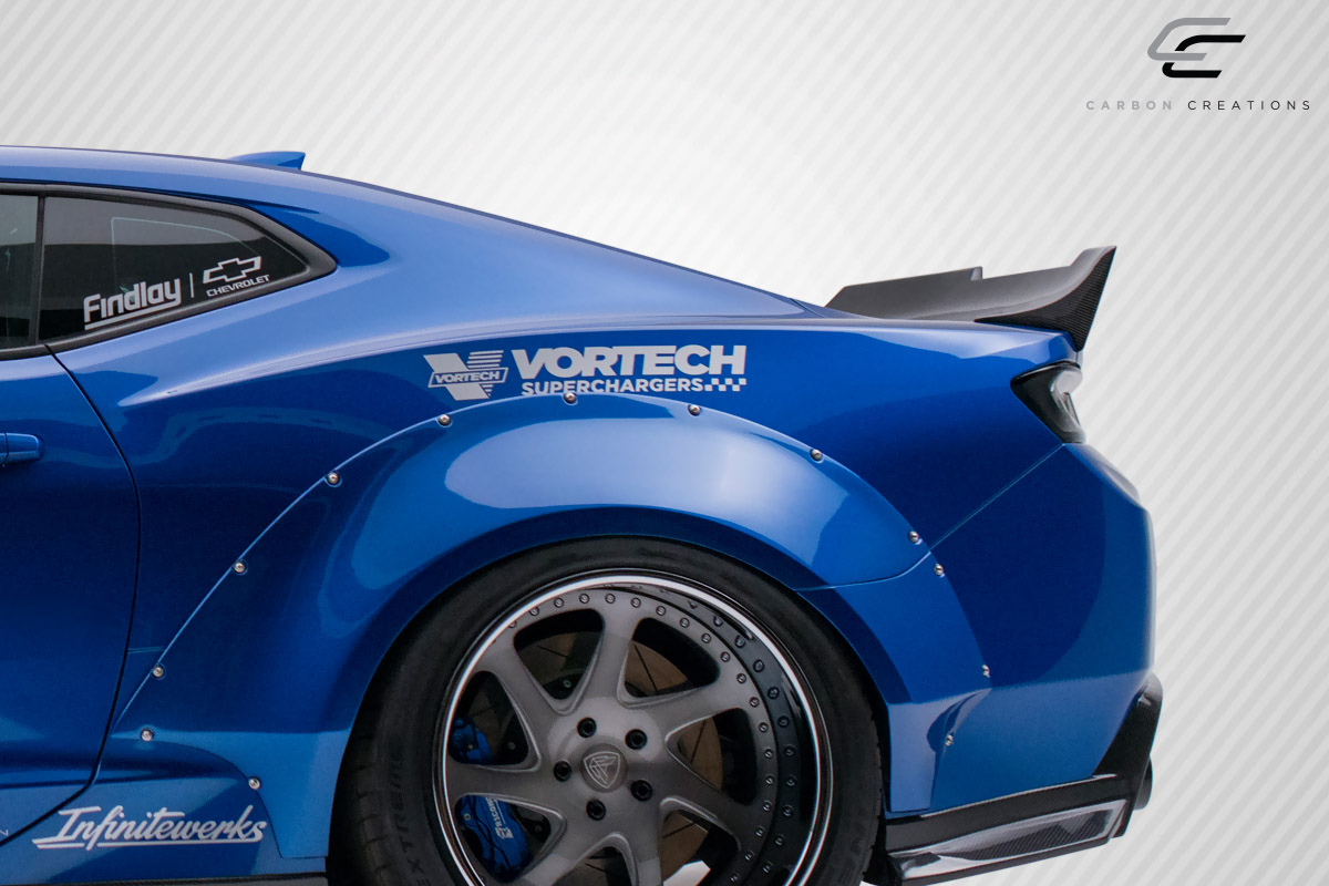 Revamp Your 2016 - 2023 Chevrolet Camaro with Carbon Creations DriTech Grid Rear Wing Spoiler