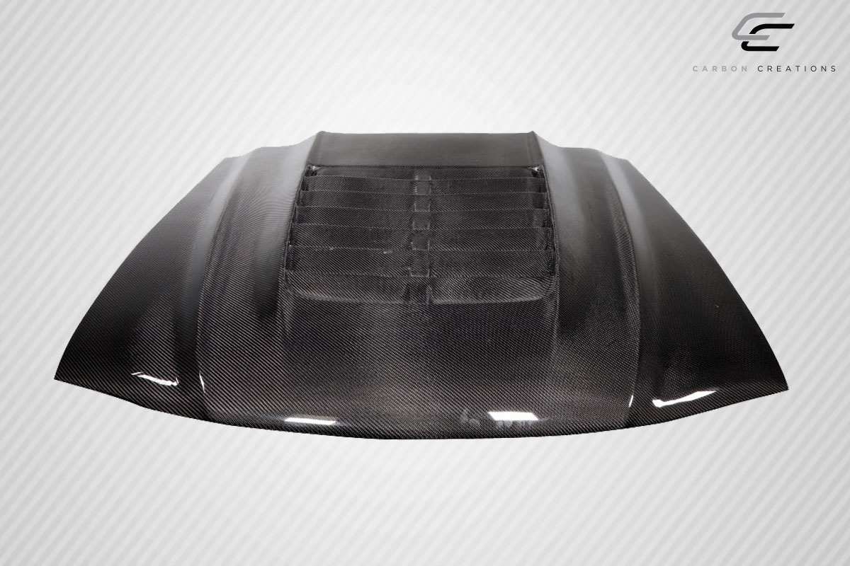 Unleash the Beast: 1994 - 1998 Ford Mustang Carbon Creations GT500 V2 One - Piece Hood