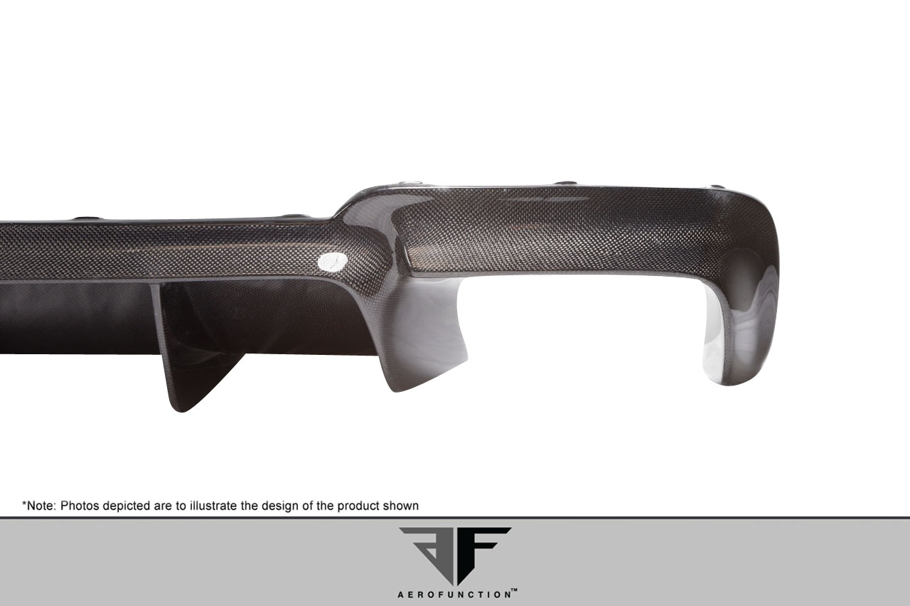 Enhance Your 2011 - 2016 BMW M5 F10 with Stunning AF - 1 Carbon Rear Diffuser