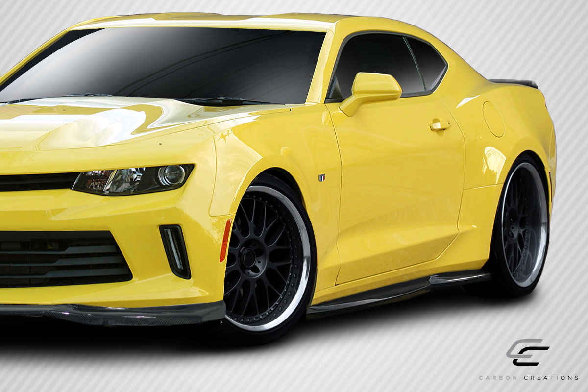 Transform Your 2016 - 2023 Chevrolet Camaro with Carbon Creations Arsenal 2 - Piece Side Skirts