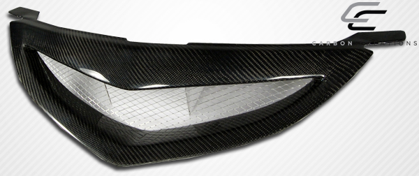 Upgrade Your 2004 - 2009 Mazda 3 4DR with Carbon Creations' Stunning 1 - Piece Open Mouth Grille
