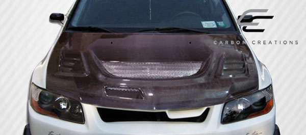 Unleash the Beast: 2003 - 2006 Mitsubishi Lancer Evolution 8 9 Carbon Creations C - 1 One - Piece Hood