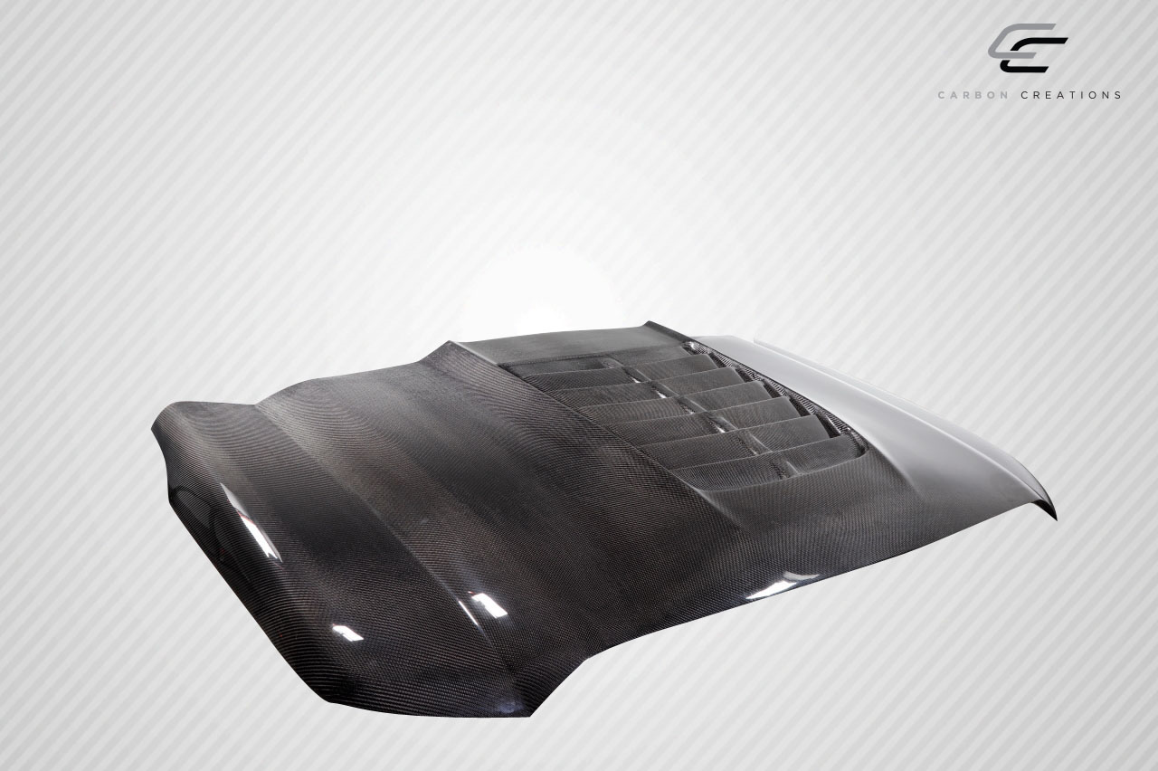 Upgrade Your 2011 - 2016 Ford Super Duty F250 F350 F450 with Carbon Creations GT500 V2 One - Piece Hood!