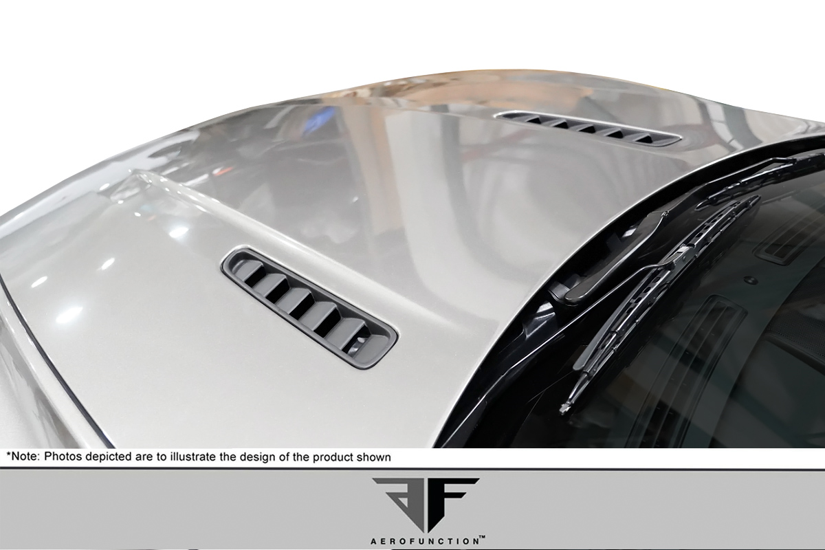 Unleash the Power: 2006 - 2017 Aston Martin Vantage V8 AF - 1 2 - Piece GFK Hood Vents