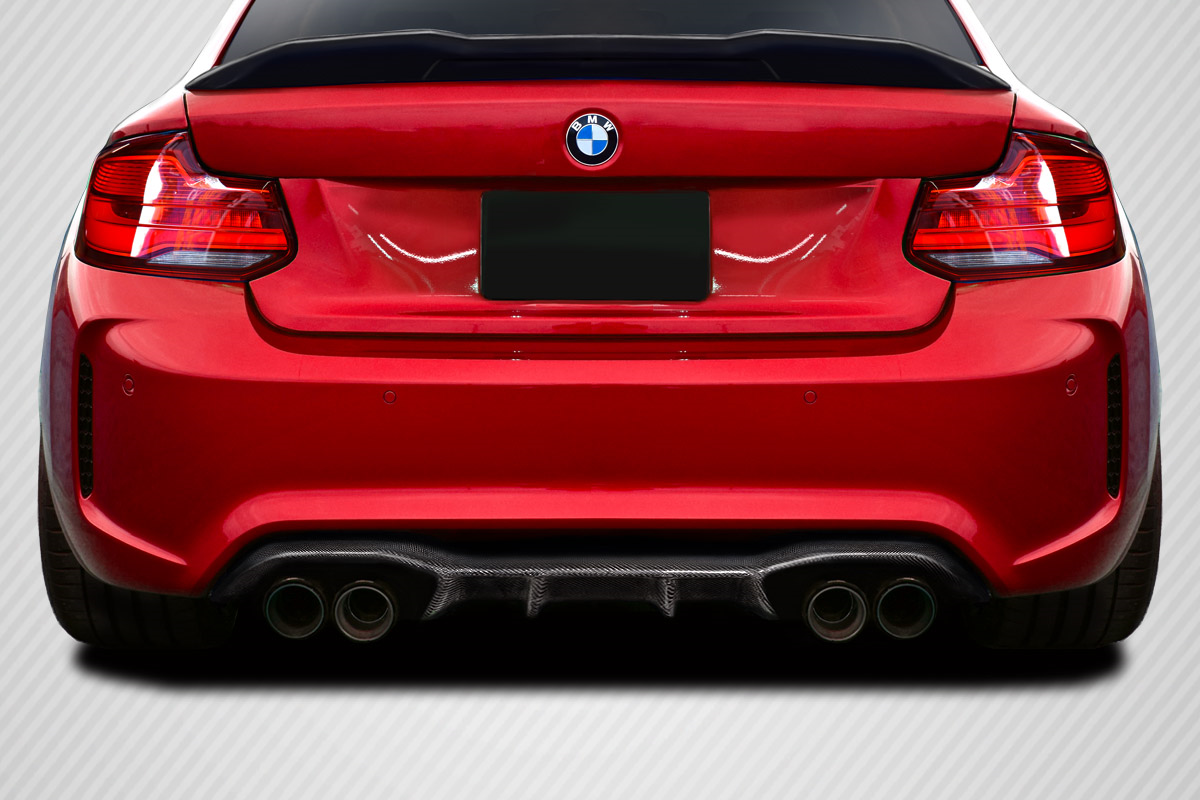 Upgrade Your 2016 - 2021 BMW M2 F87 with Carbon Creations Agent Rear Diffuser!