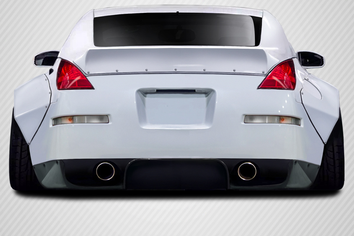 Upgrade Your 2003 - 2008 Nissan 350Z Z33 with Carbon Creations RBS 3 - Piece Rear Diffuser
