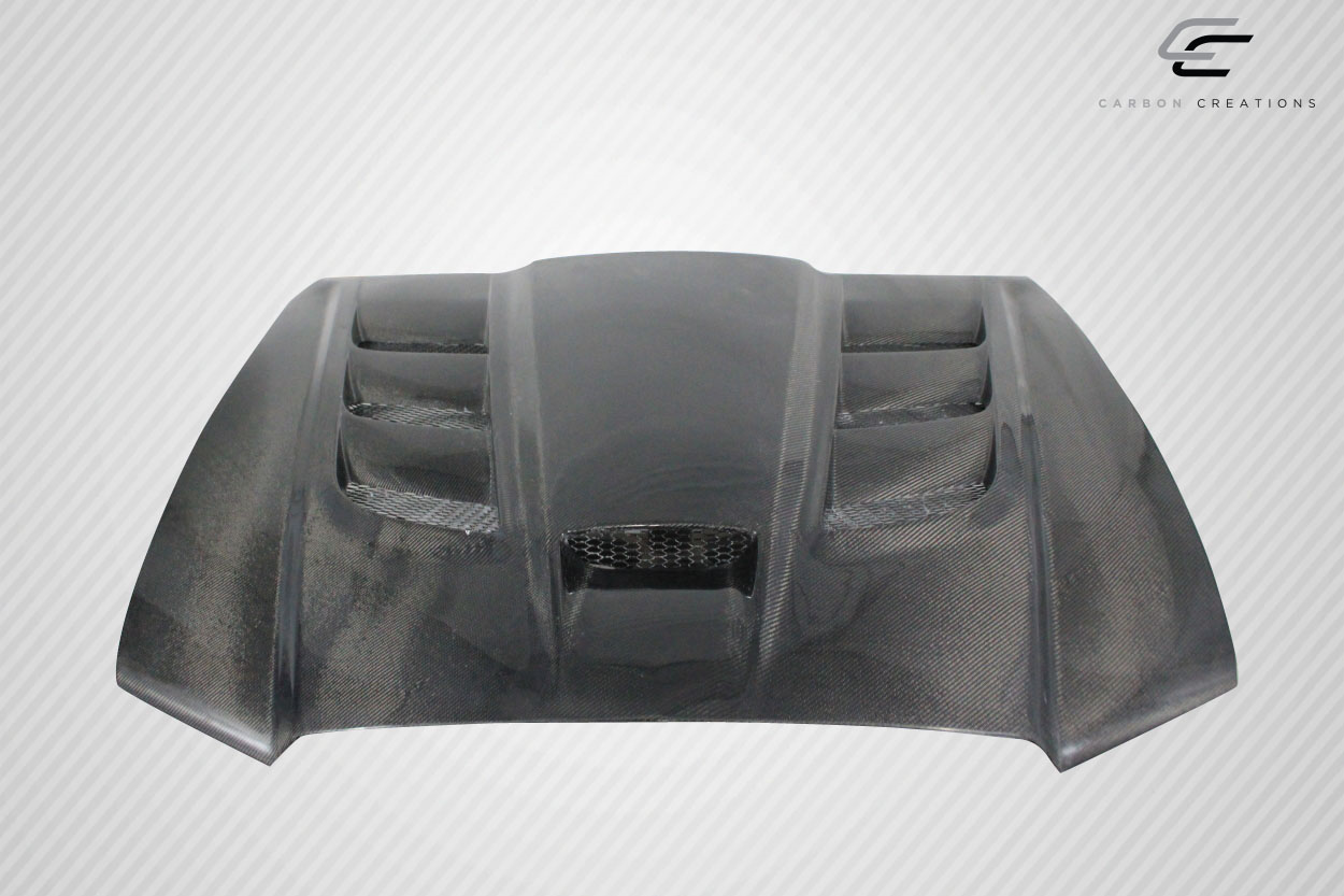 Unleash the Viper Look: 2011 - 2014 Dodge Charger Carbon Creations DriTech One - Piece Hood