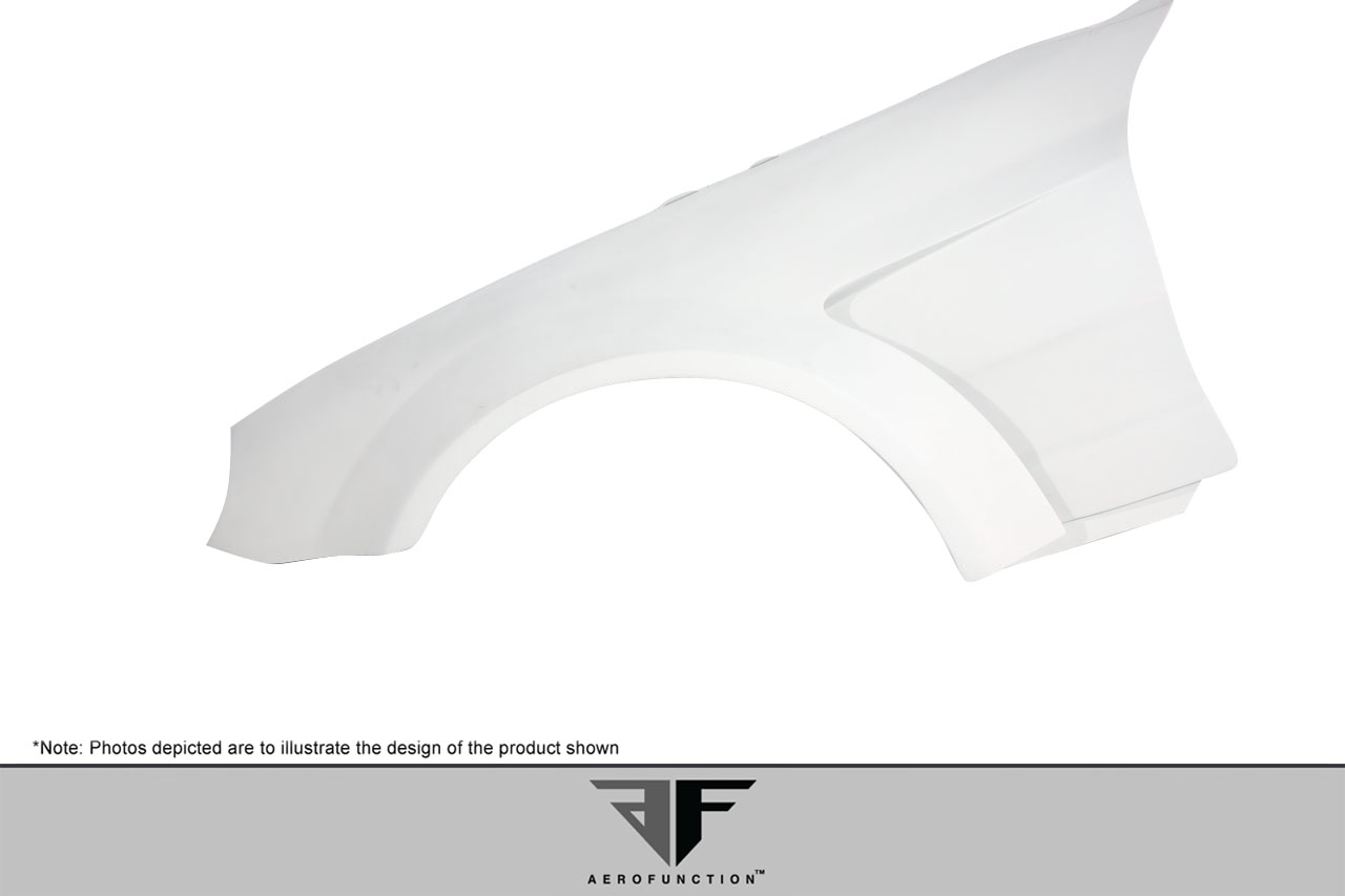 Upgrade Your 2003 - 2008 Mercedes SL Class R230 with AF - Signature 1 Series Wide Body Conversion Front Fenders (GFK) - 2 Piece Set