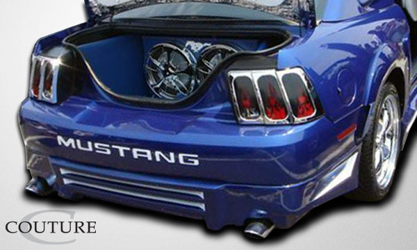 Unleash the Demon: 1999 - 2004 Ford Mustang Couture Polyurethane Rear Fender Flares (2 Piece Set)