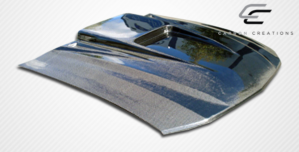 Upgrade Your 2005 - 2009 Ford Mustang with Carbon Creations Spyder3 One - Piece Hood