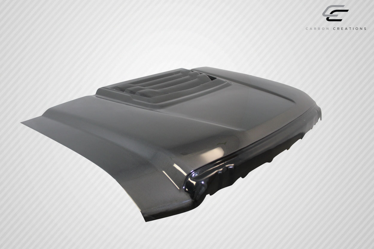 Upgrade Your 2008 - 2010 Ford Super Duty F250 F350 F450 with Carbon Creations Raptor Look One - Piece Hood