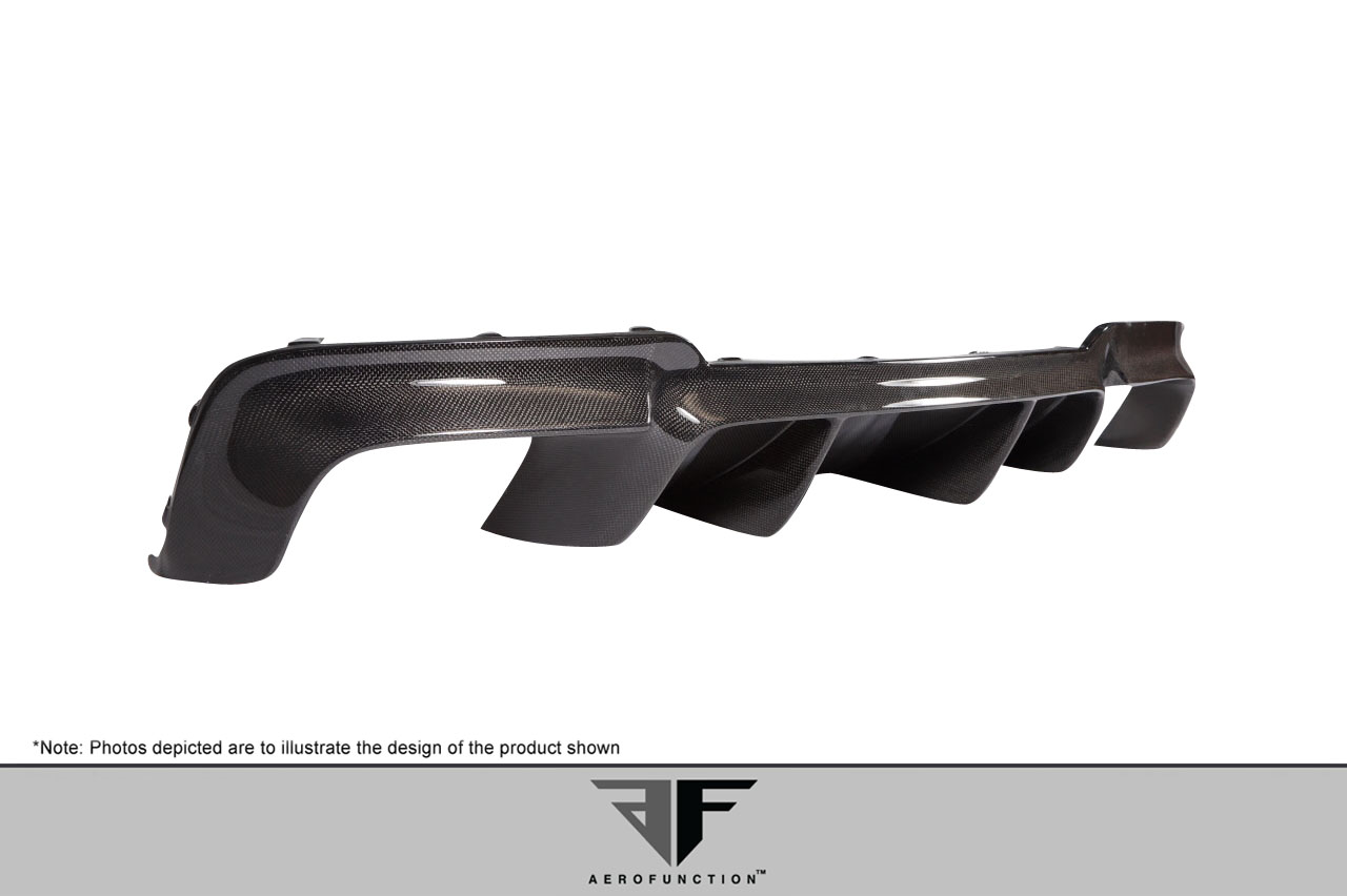 Enhance Your 2011 - 2016 BMW M5 F10 with Stunning AF - 1 Carbon Rear Diffuser