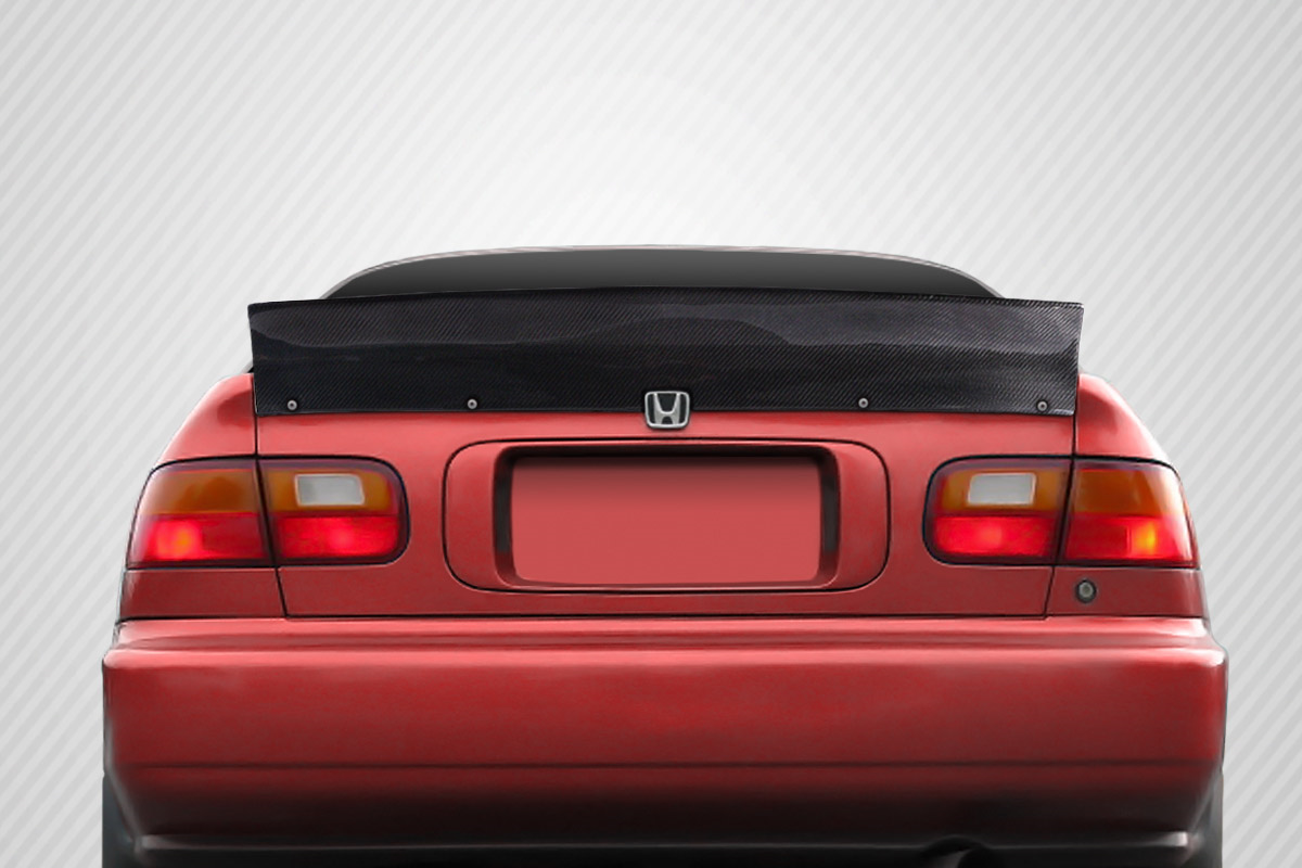 Get the 1992 - 1995 Honda Civic 2DR Carbon Creations RBS One - Piece Spoiler Wing Now!