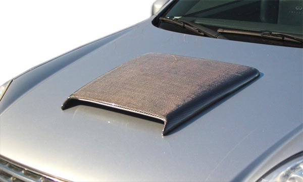 Universal Carbon Creations Ram Air Scoop 1 - 1 Piece: The Ultimate Upgrade!