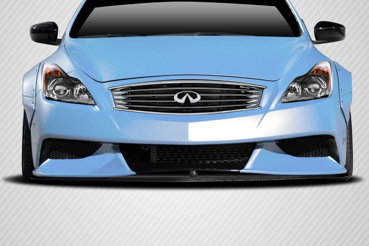 Revamp Your 2008 - 2015 Infiniti G Coupe G37 Q60 with Carbon Creations LBW Front Splitter (1 Piece)