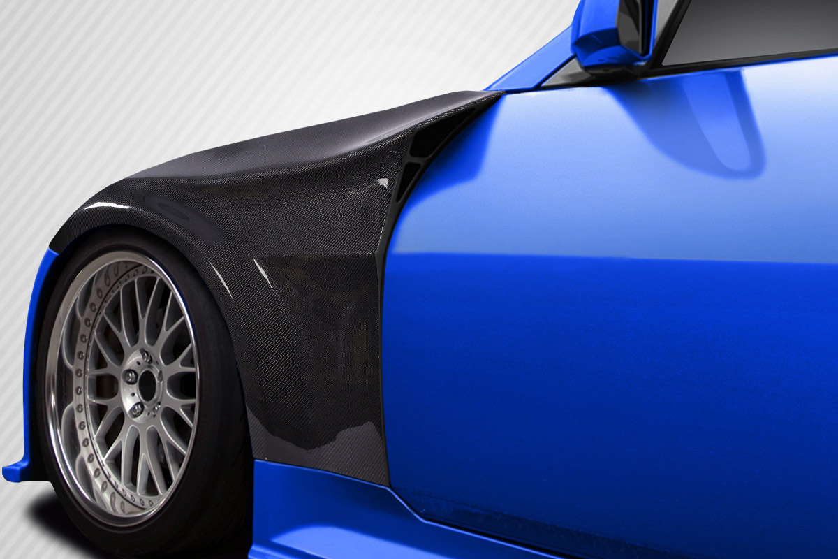 Upgrade Your 2003 - 2008 Nissan 350Z Z33 with Carbon Creations Demon Front Fenders (+10mm) - 2 Piece Set!