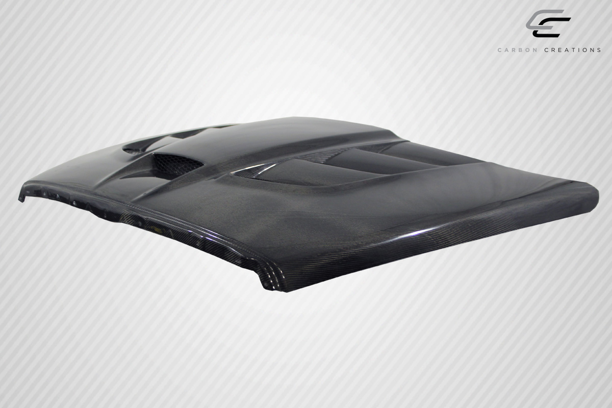 Unleash the Beast: 2002 - 2008 Dodge Ram Carbon Creations DriTech Viper Look 1 - Piece Hood