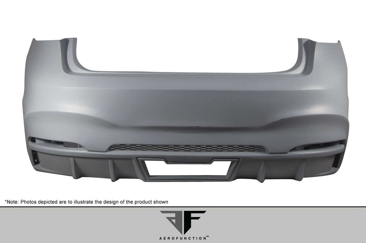 Upgrade Your 2015 - 2019 BMW X6/X6M with Aero Function's AF - 1 Rear Bumper!
