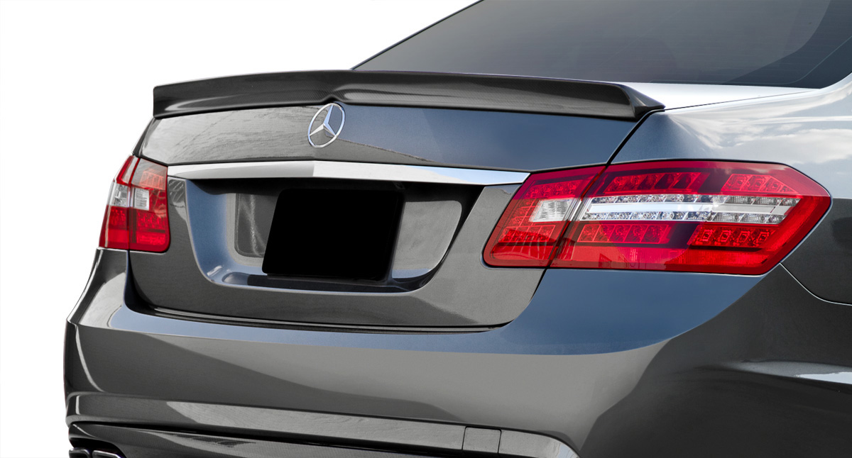 Revitalize Your 2010 - 2016 Mercedes E Class W212 4DR with Aero Function's AF - 3 Carbon Trunk Spoiler!