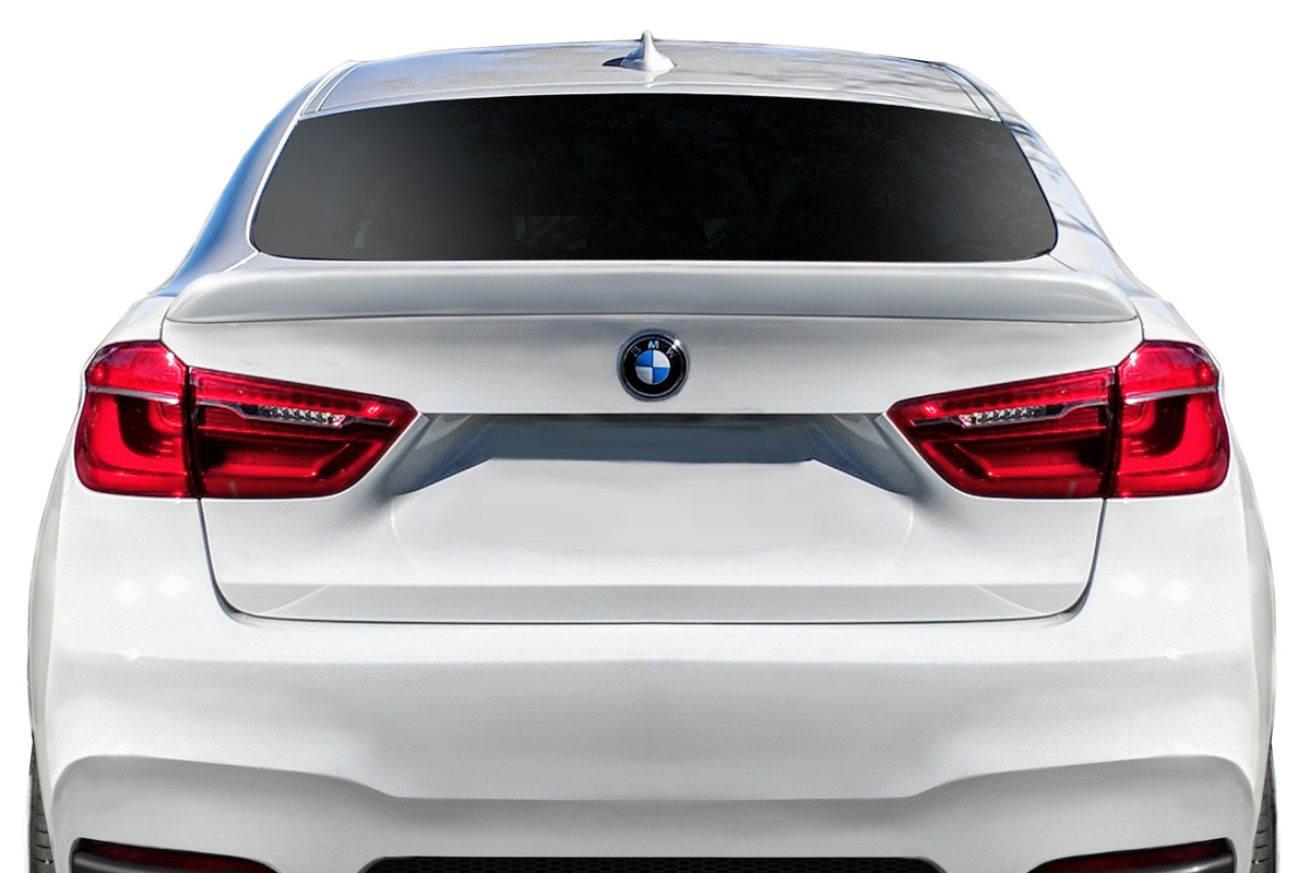 Upgrade Your 2015 - 2019 BMW X6 F16/X6M F86 with Stunning AF - 1 Trunk Wing Spoiler (GFK) - 1 Piece