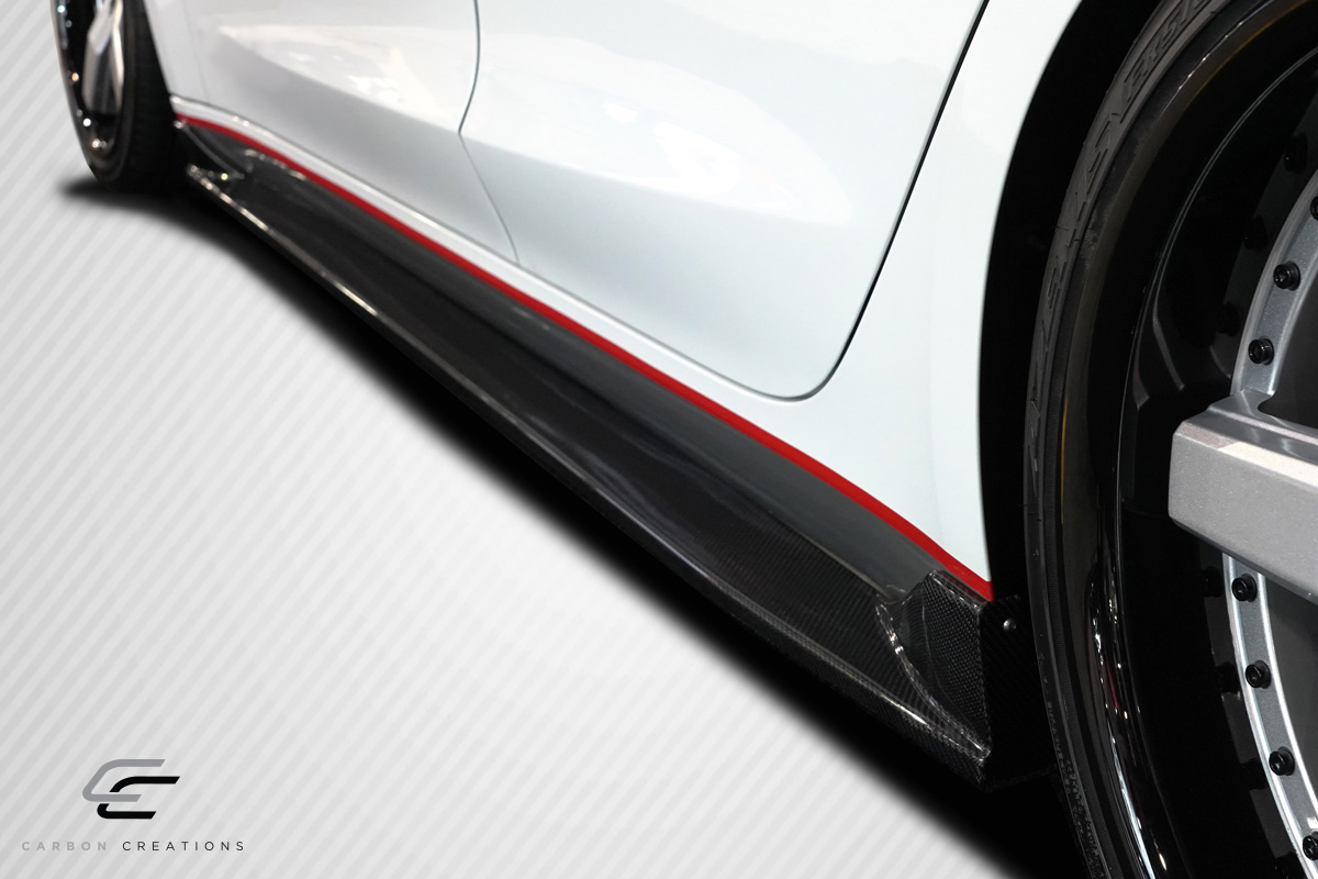 Revitalize Your 2018 - 2023 Tesla Model 3 with Carbon Creations GT Concept 2 - Piece Side Skirt Rocker Panels