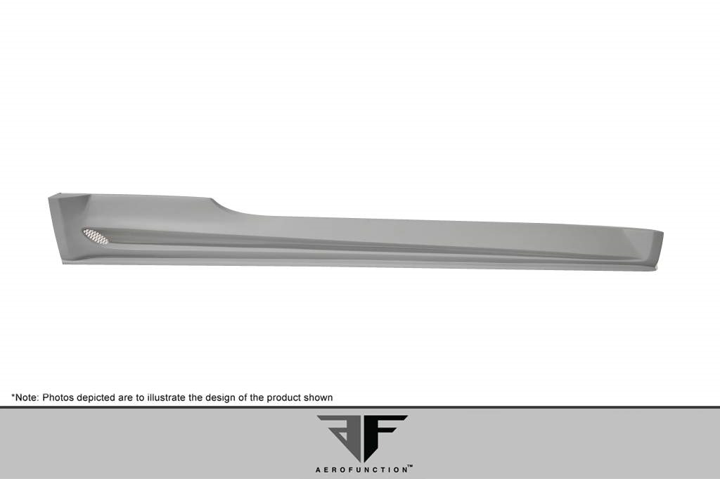 Enhance Your 2004 - 2010 BMW 6 Series E63 E64 2DR Convertible with AF - 2 Wide Body Side Skirts Now!