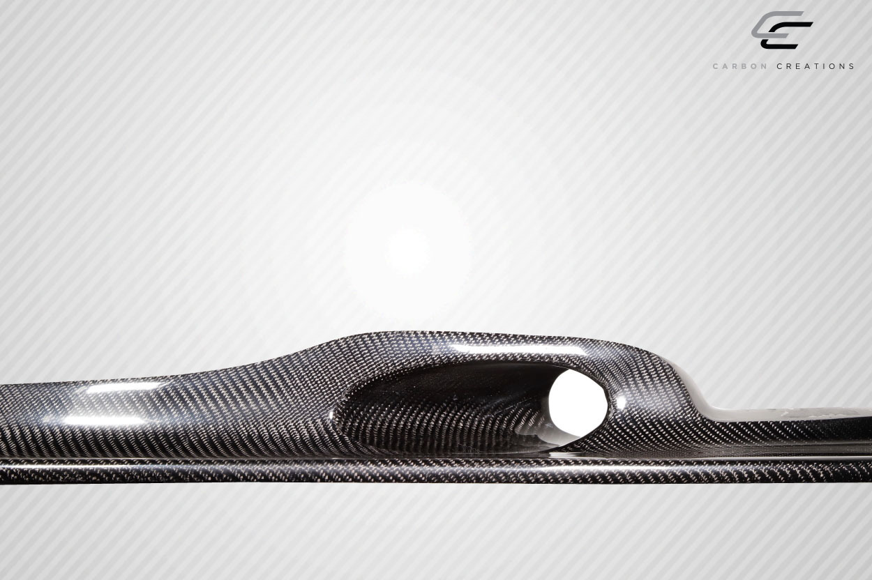 Transform Your 2008 - 2013 BMW M3 E90 E92 E93 with Carbon Creations GT4 Look Front Lip Under Spoiler!