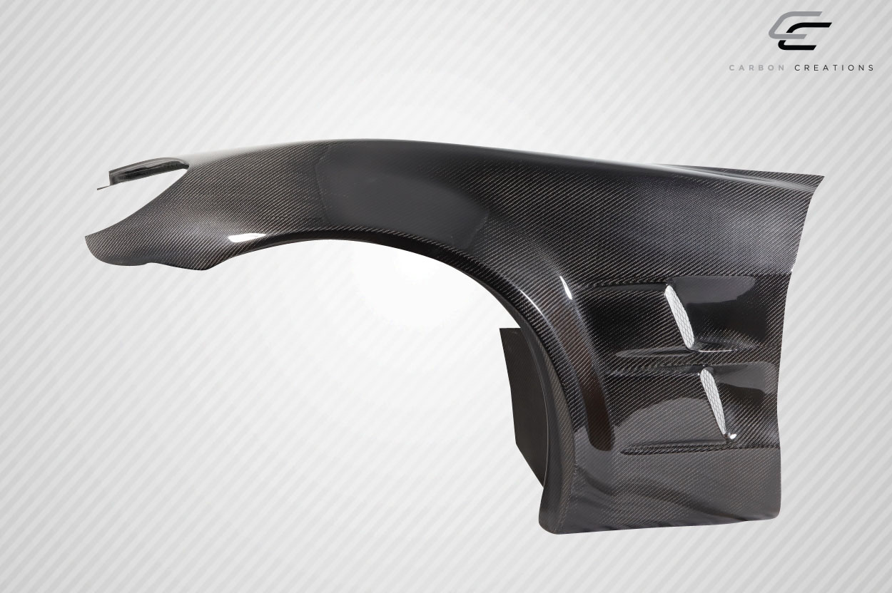 Unleash the Beast: 2005 - 2013 Chevrolet Corvette C6 Carbon Creations ZR2 Front Fenders (2 Piece Set)