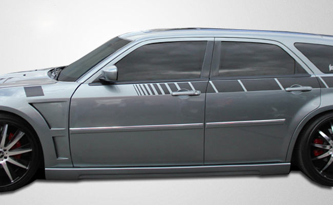Upgrade Your 2005 - 2010 Dodge Magnum or Chrysler 300/300C with Couture Luxe Polyurethane Side Skirts!