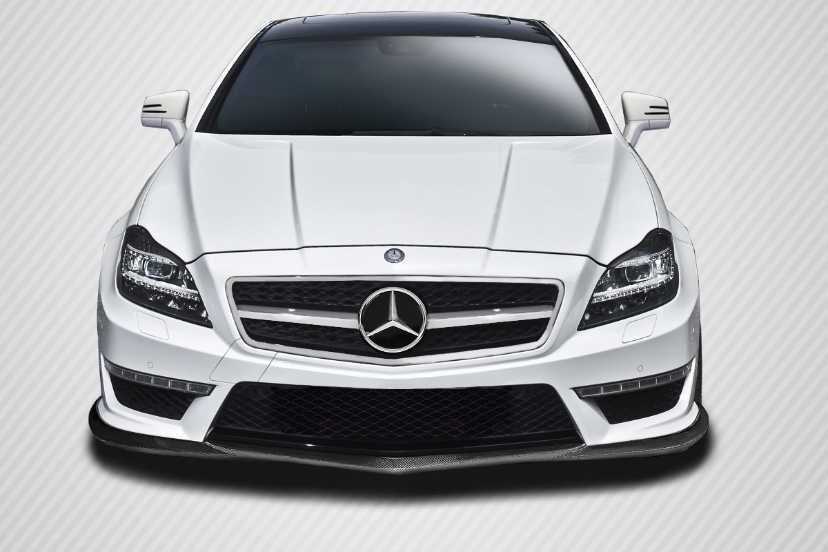 Upgrade Your 2012 - 2014 Mercedes CLS63 C218 with Carbon Creations L - Sport Front Lip Spoiler!