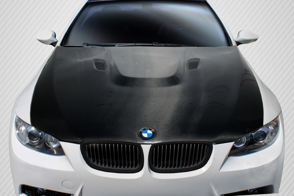 2007 - 2010 BMW 3 Series E92 2dr E93 Convertible: Stunning Carbon Creations DriTech M3 Look 1 - Piece Hood