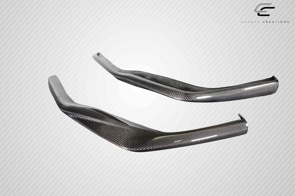 Unleash the Beast: 2014 - 2018 Lexus RC Series RC200T RC350 Carbon Creations EBS Front Lip Splitters (F Sport Only)