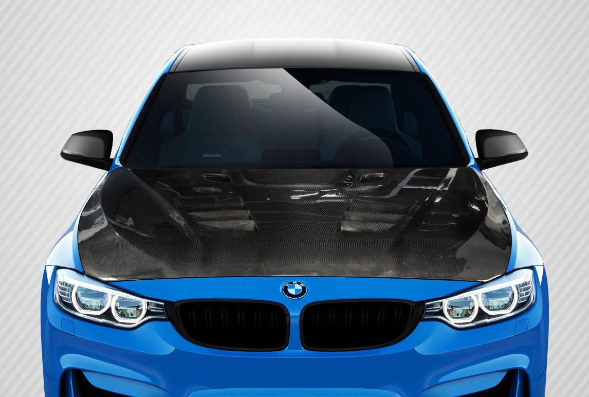 Unleash Style: 2012 - 2018 BMW 3 Series F30 & 2014 - 2020 4 Series F32 Carbon Creations DriTech Eros Version 1 Hood