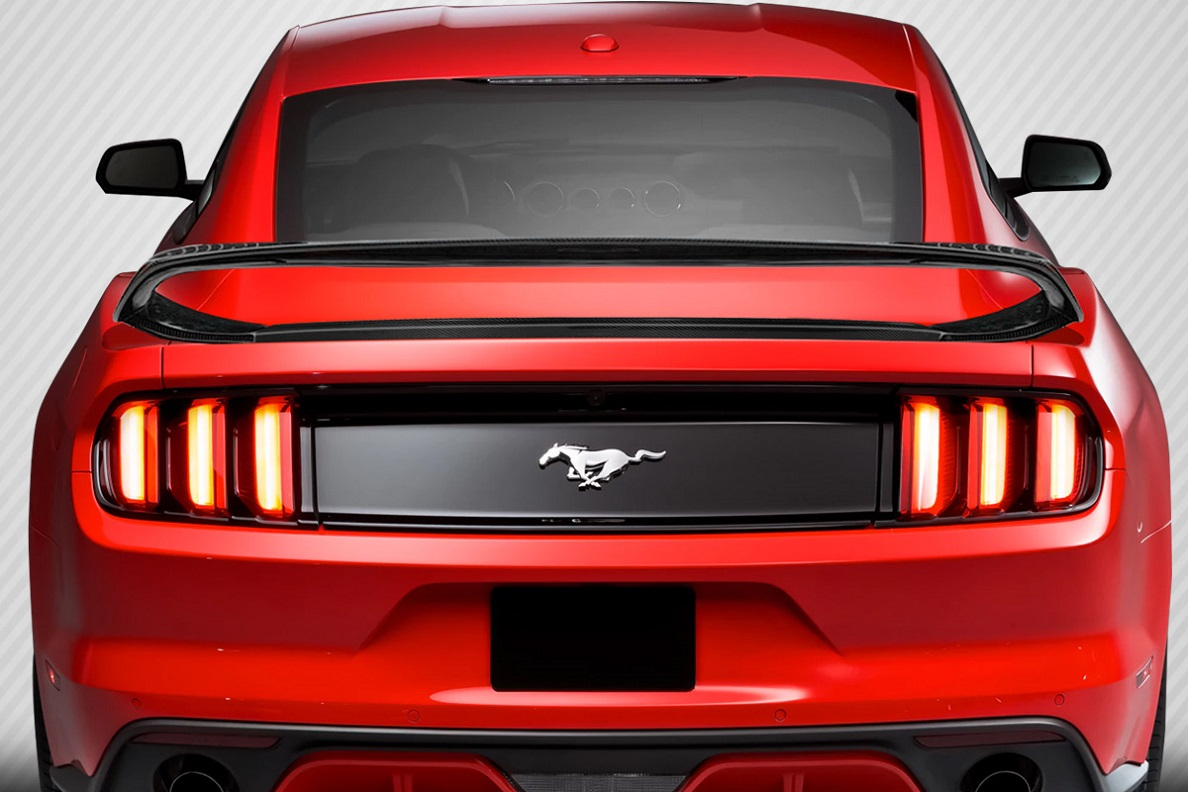 Transform Your 2015 - 2023 Ford Mustang Coupe with Carbon Creations GT350 Look 1 - Piece Wing