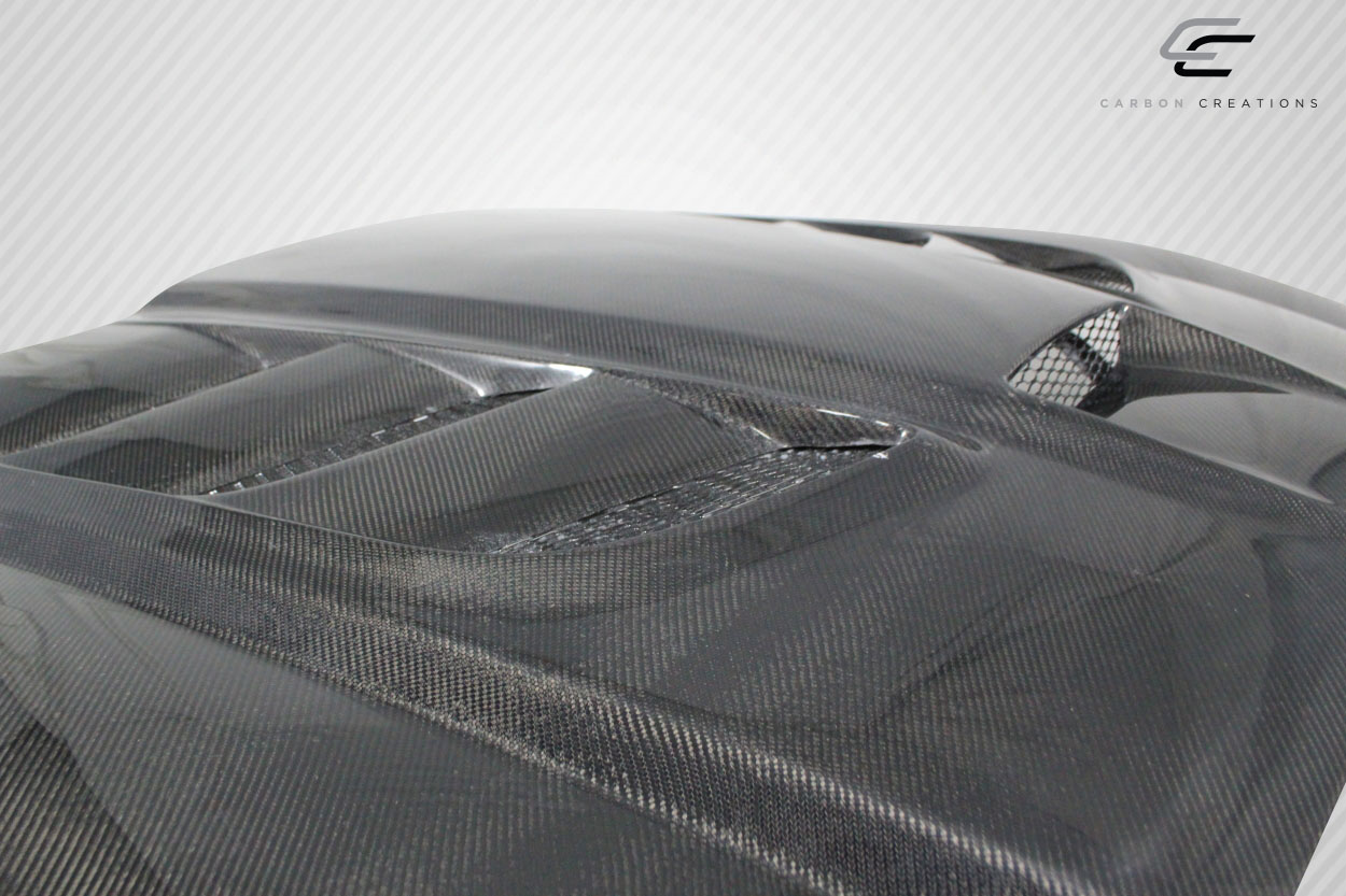 Unleash the Viper Look: 2011 - 2014 Dodge Charger Carbon Creations DriTech One - Piece Hood