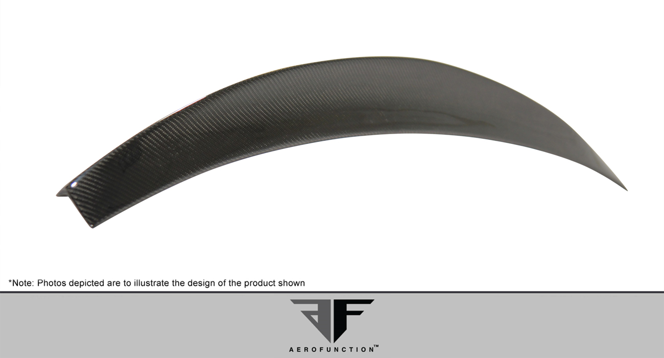 Unleash Style: 2002 - 2005 Aston Martin Vanquish Carbon AF - 1 Single - Piece Trunk Spoiler (CFP)