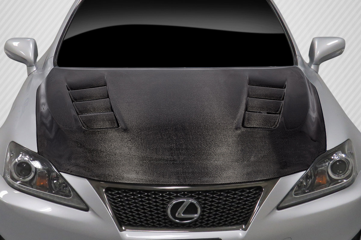 Unleash Style: 2008 - 2014 Lexus IS - F Carbon Creations TS - 2 One - Piece Hood