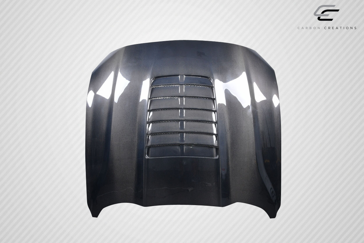 Upgrade Your 2018 - 2023 Ford Mustang with Carbon Creations GT500 V2 One - Piece Hood