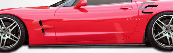 Upgrade Your 1997 - 2004 Chevrolet Corvette C5 with Carbon Creations ZR Edition 2 - Piece Side Skirts Rocker Panels