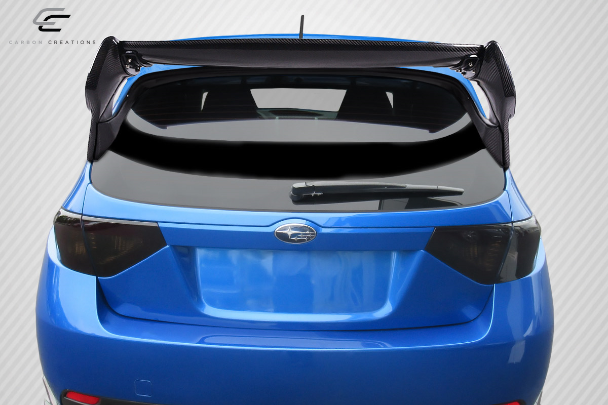 Unleash Your Subaru's Potential! 2008 - 2014 Subaru Impreza & WRX STI 5DR Carbon Creations VR - S 4 - Piece Wing Trunk Lid Spoiler