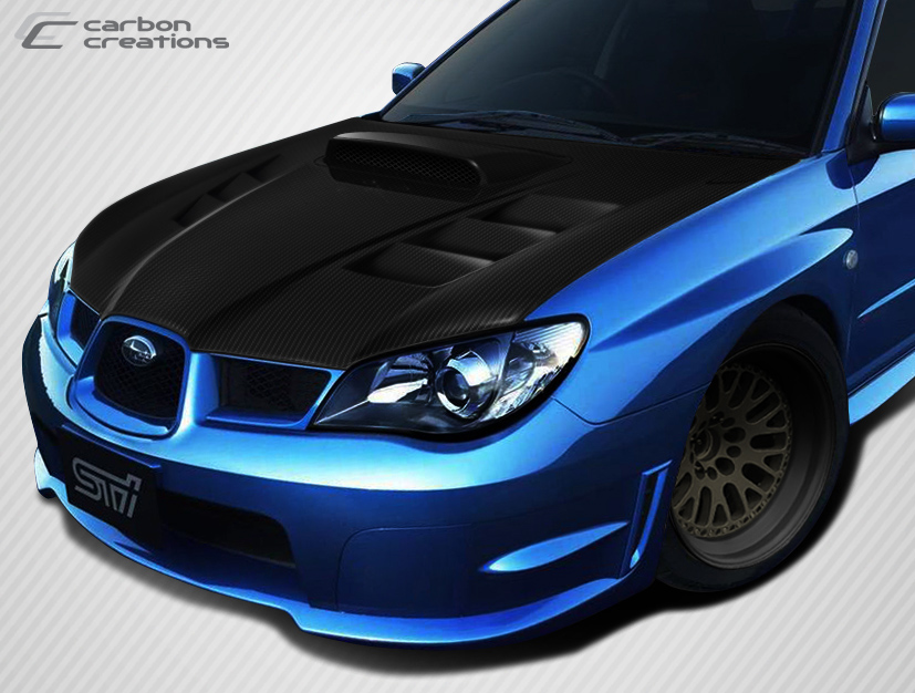 Unleash the Beast: 2006 - 2007 Subaru Impreza WRX STI Carbon Creations GT Concept 1 - Piece Hood