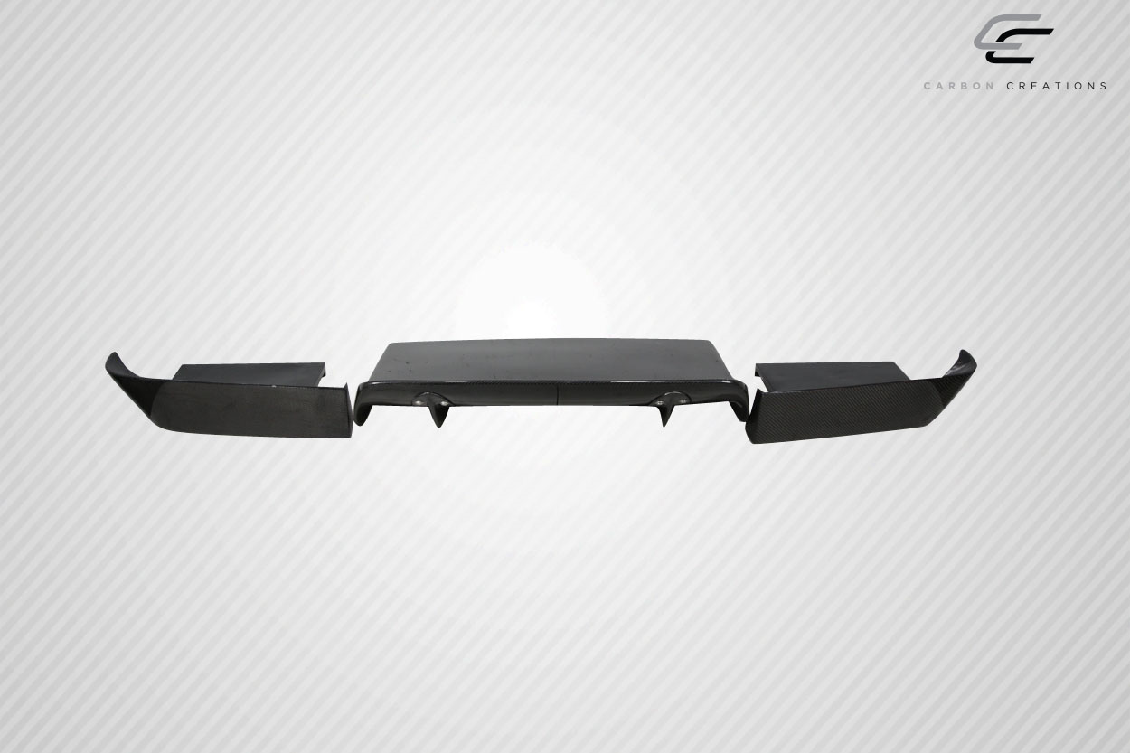 Upgrade Your 2008 - 2014 Dodge Challenger with Carbon Creations Circuit 3 - Piece Rear Diffuser