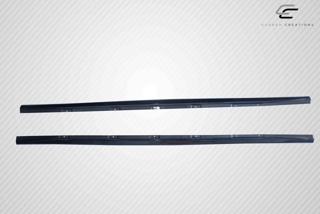 Upgrade Your 2013 - 2016 Dodge Dart with Carbon Creations Scat Look 2 - Piece Side Skirts!
