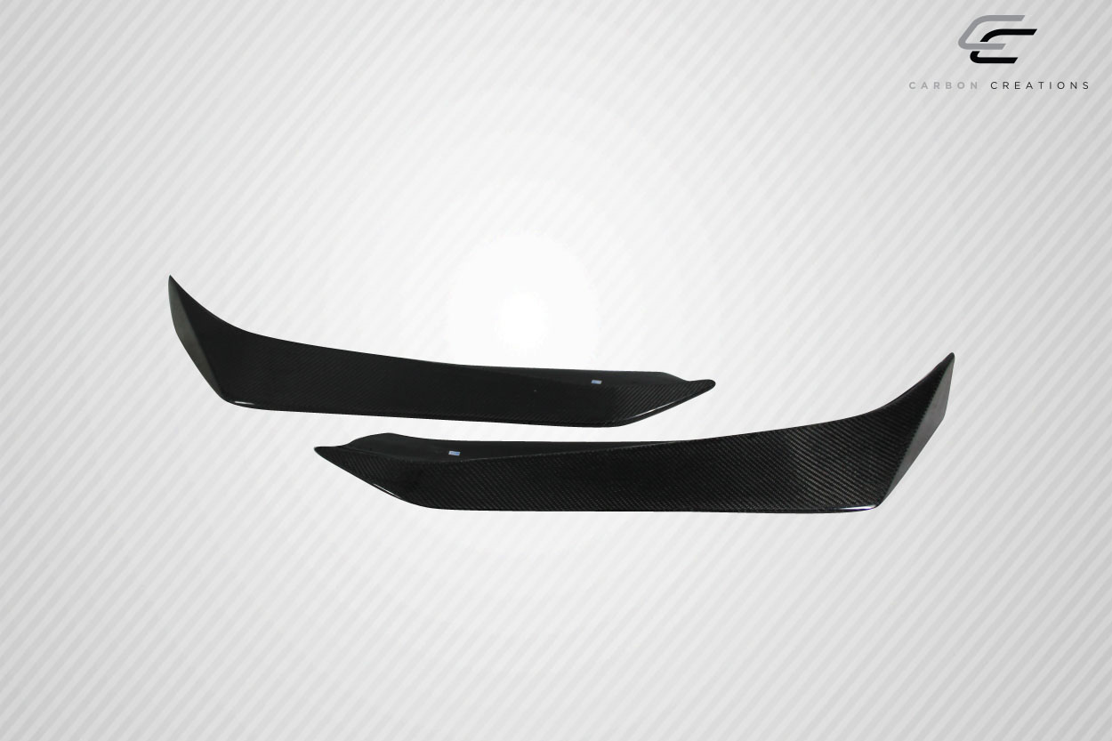 Unleash Style! 2016 - 2018 Chevrolet Camaro Carbon Creations DriTech Grid 2 - Piece Front Splitters