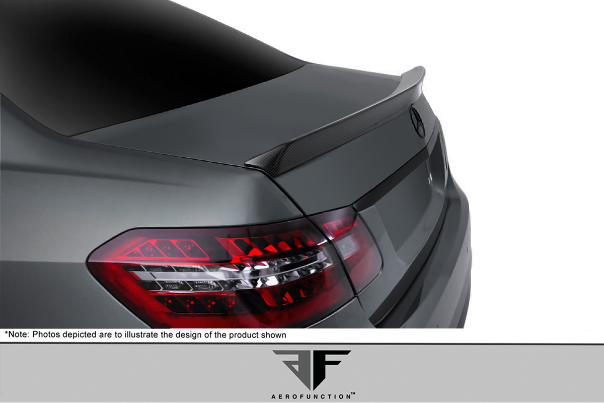 Revitalize Your 2010 - 2016 Mercedes E Class W212 4DR with Aero Function's AF - 3 Carbon Trunk Spoiler!