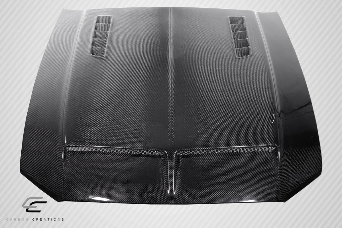 2013 - 2014 Ford Mustang & 2010 - 2014 Mustang GT500 Carbon Creations GT500 Hood - One Piece - Enhance Your Ride Now!