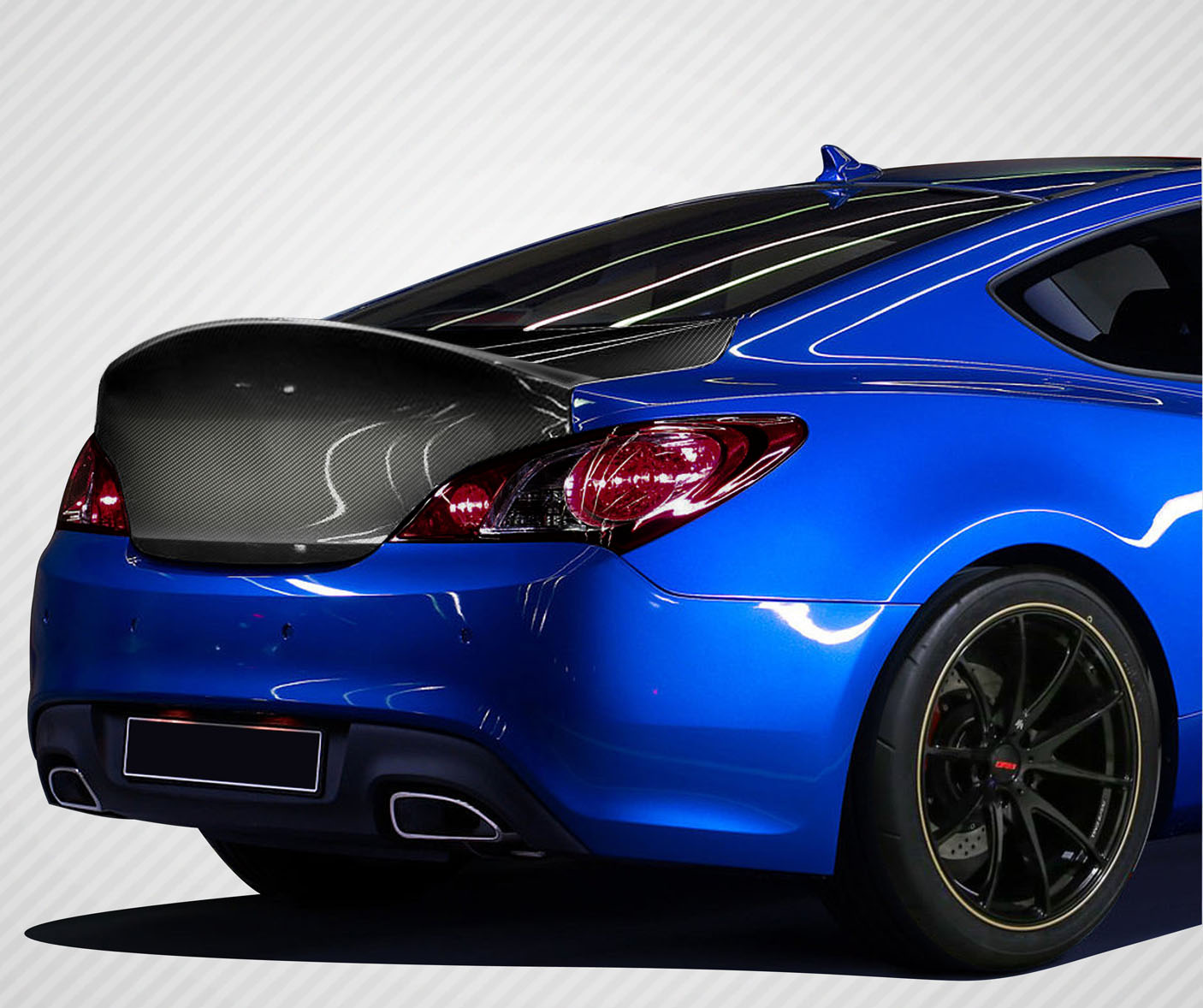 Upgrade Your 2010 - 2016 Hyundai Genesis Coupe 2DR with Carbon Creations RS - 1 One - Piece Trunk