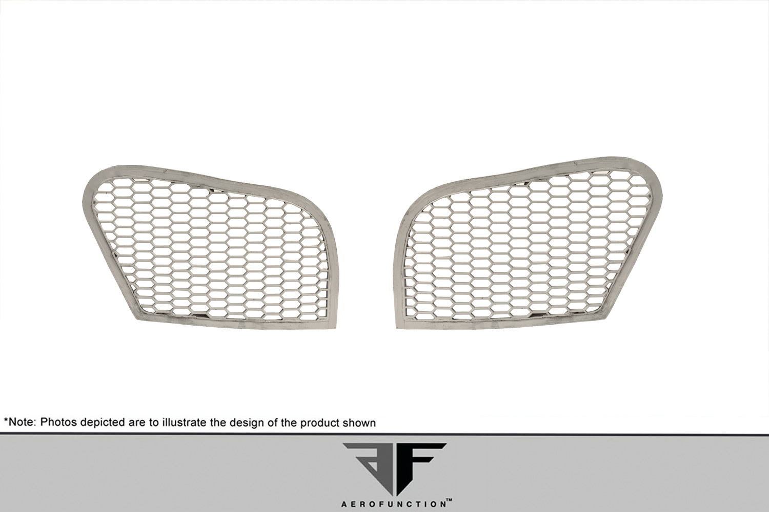 Upgrade Your 2007 - 2013 BMW X5 E70 with Aero Function's AF - 1 Urethane Front Bumper Cover Upper Grille Insert!